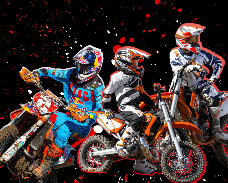 KTM Fahrzeug Motocross Bikes